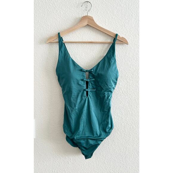 Andie Swim The Mana One Piece in Ceramic Teal M - Picture 3 of 6